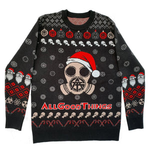 ALL GOOD THINGS - WOVEN UGLY CHRISTMAS SWEATER